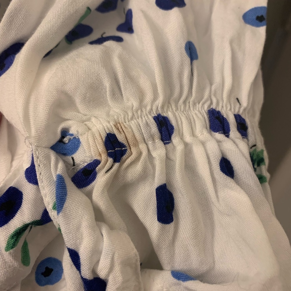 Anthropologie Maeve Blueberry Blithe Button Down View 3